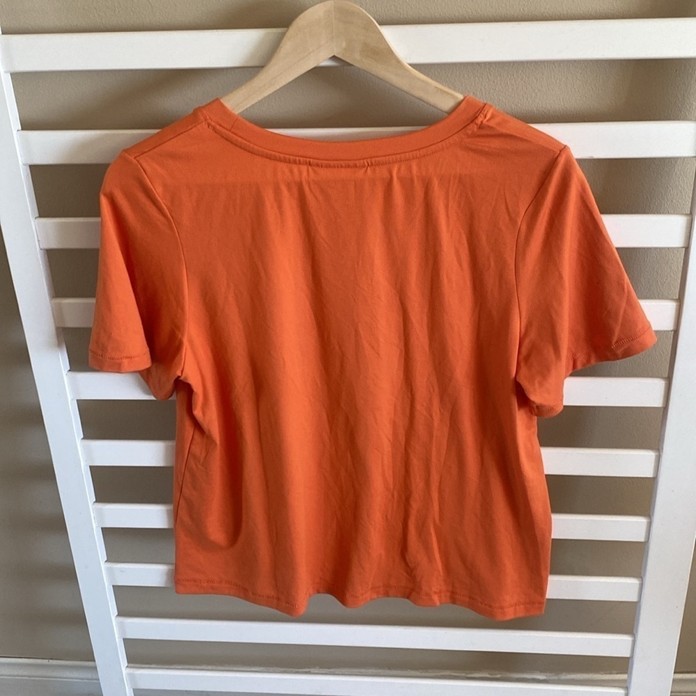 Munki Munki Women's Halloween Peanuts "Spooky" Orange Tee Size Medium - Picture 5 of 7